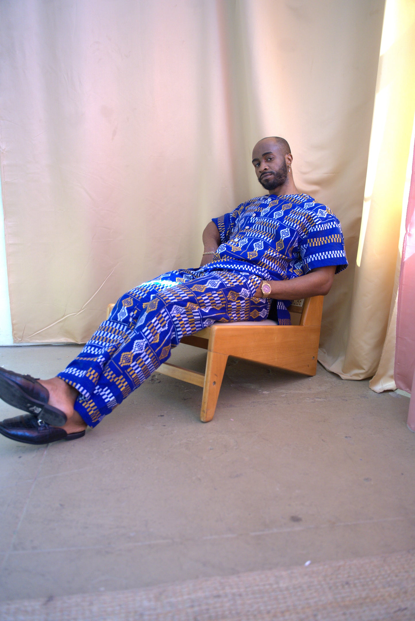 Woven Kente Men Set - 'Edem'
