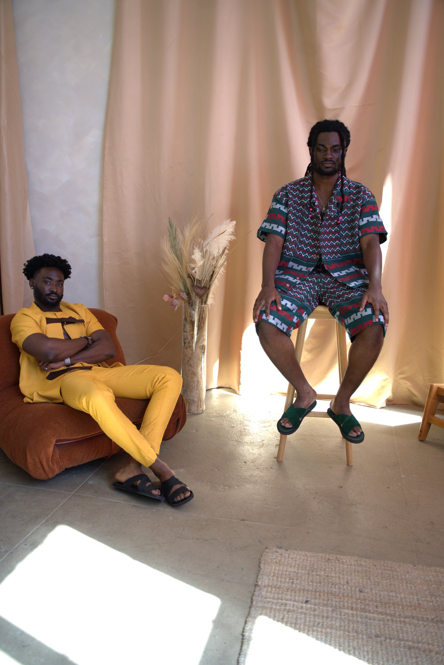 Men's Summer Set - Mustard