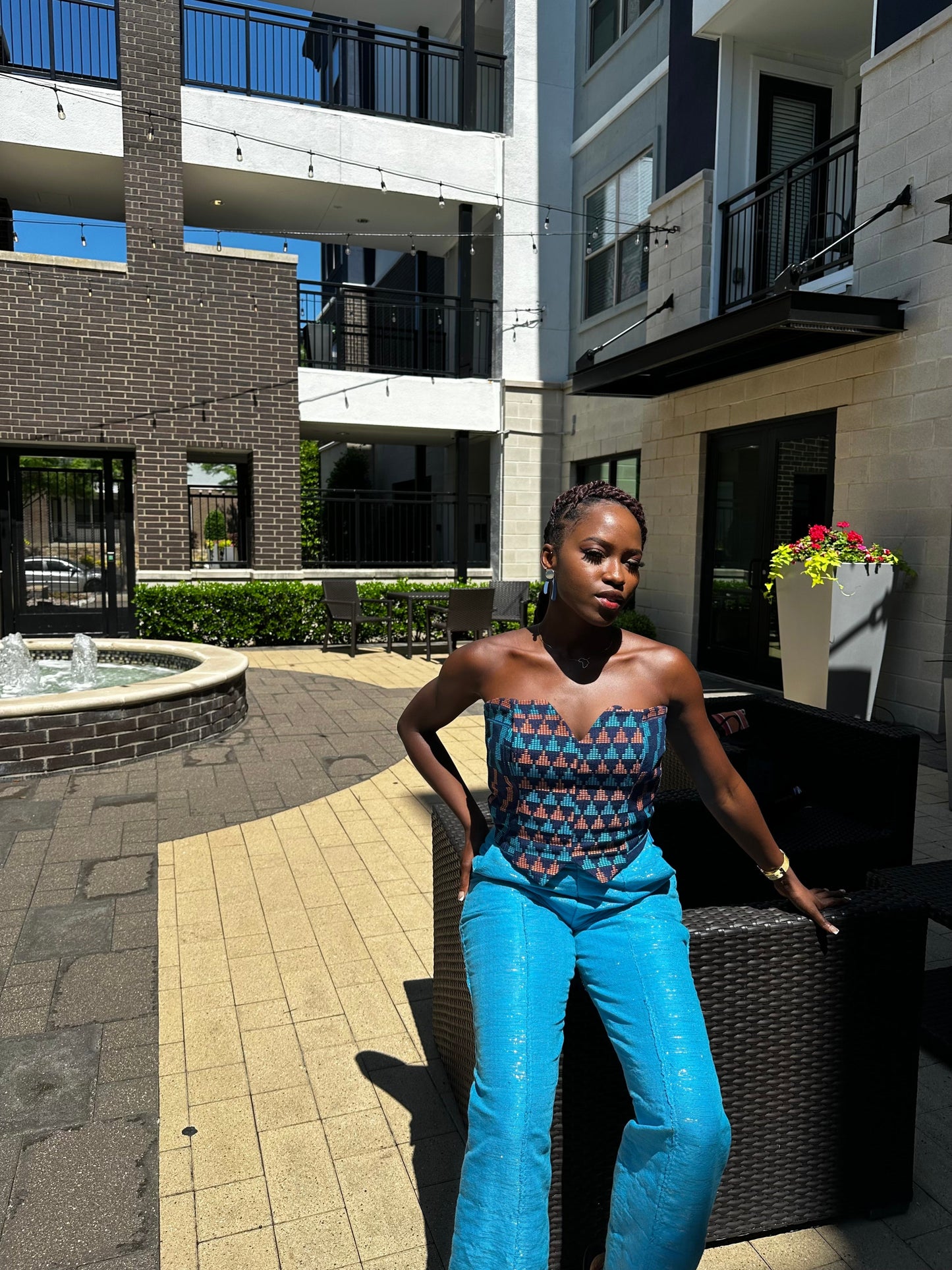 Kente Co-ord Set - 'Anyo'