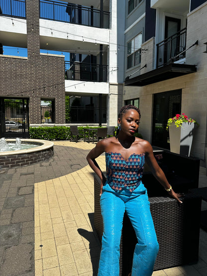 Kente Co-ord Set - 'Anyo'