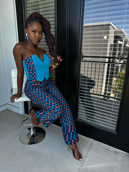 Kente Co-ord Set - 'Akorfa'
