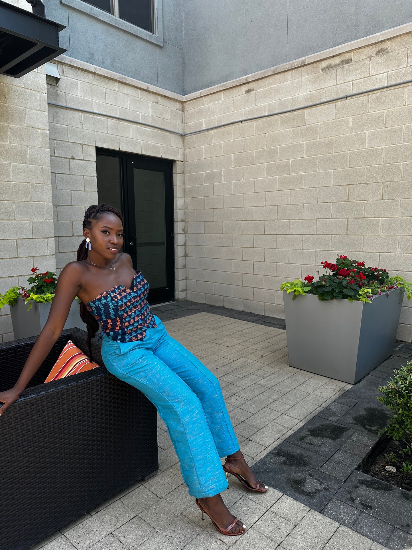 Kente Co-ord Set - 'Anyo'
