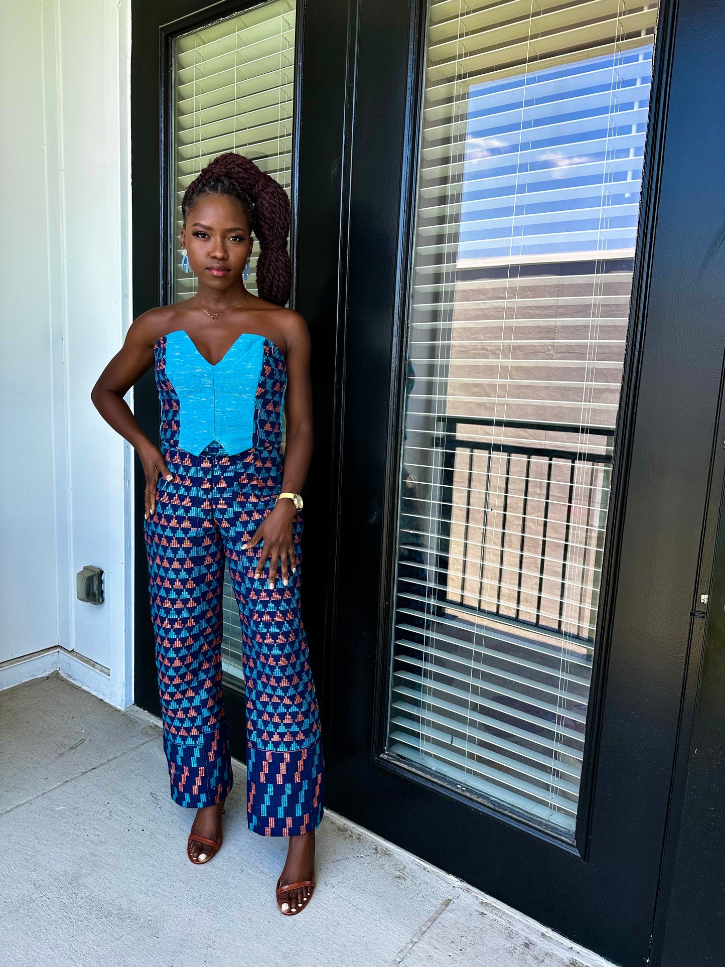 Kente Co-ord Set - 'Akorfa'