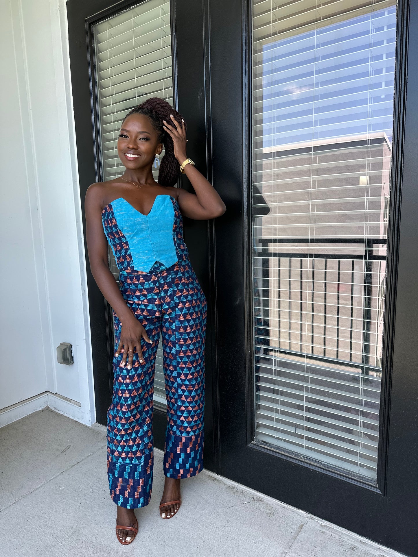 Kente Co-ord Set - 'Akorfa'