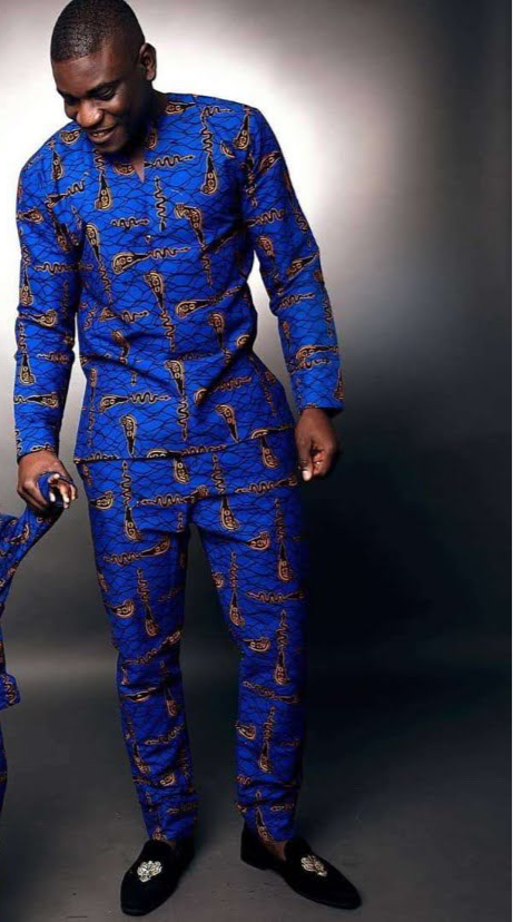 Conjunto africano tradicional personalizado para hombre