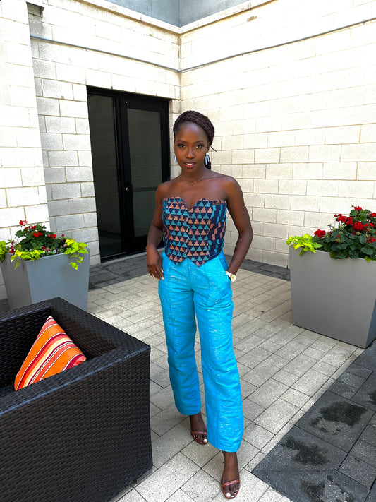 Kente Co-ord Set - 'Anyo'
