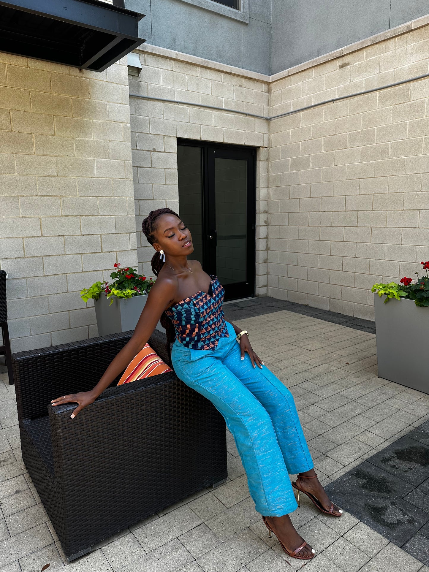 Kente Co-ord Set - 'Anyo'