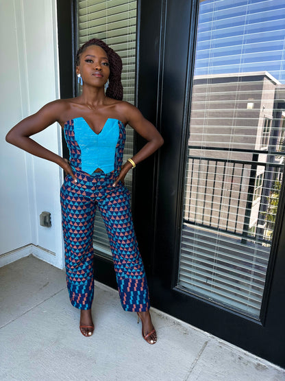 Kente Co-ord Set - 'Akorfa'