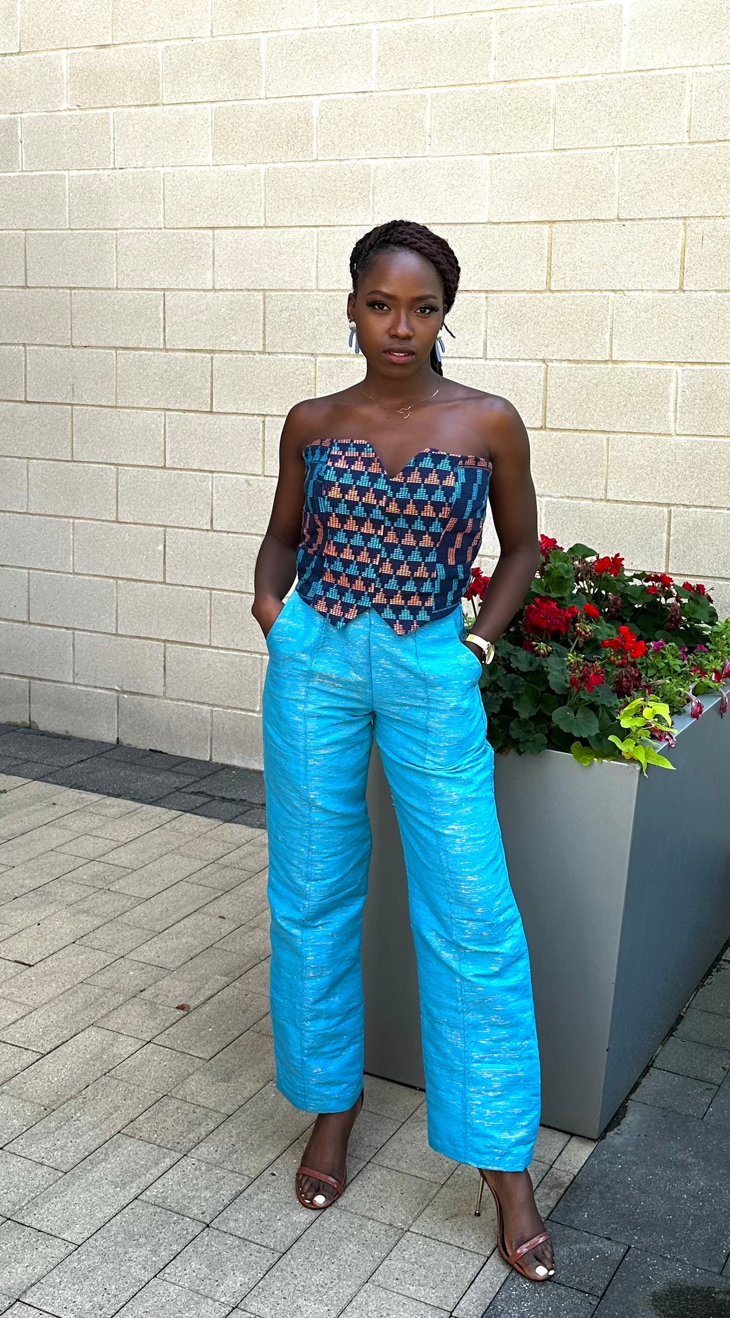 Kente Co-ord Set - 'Anyo'