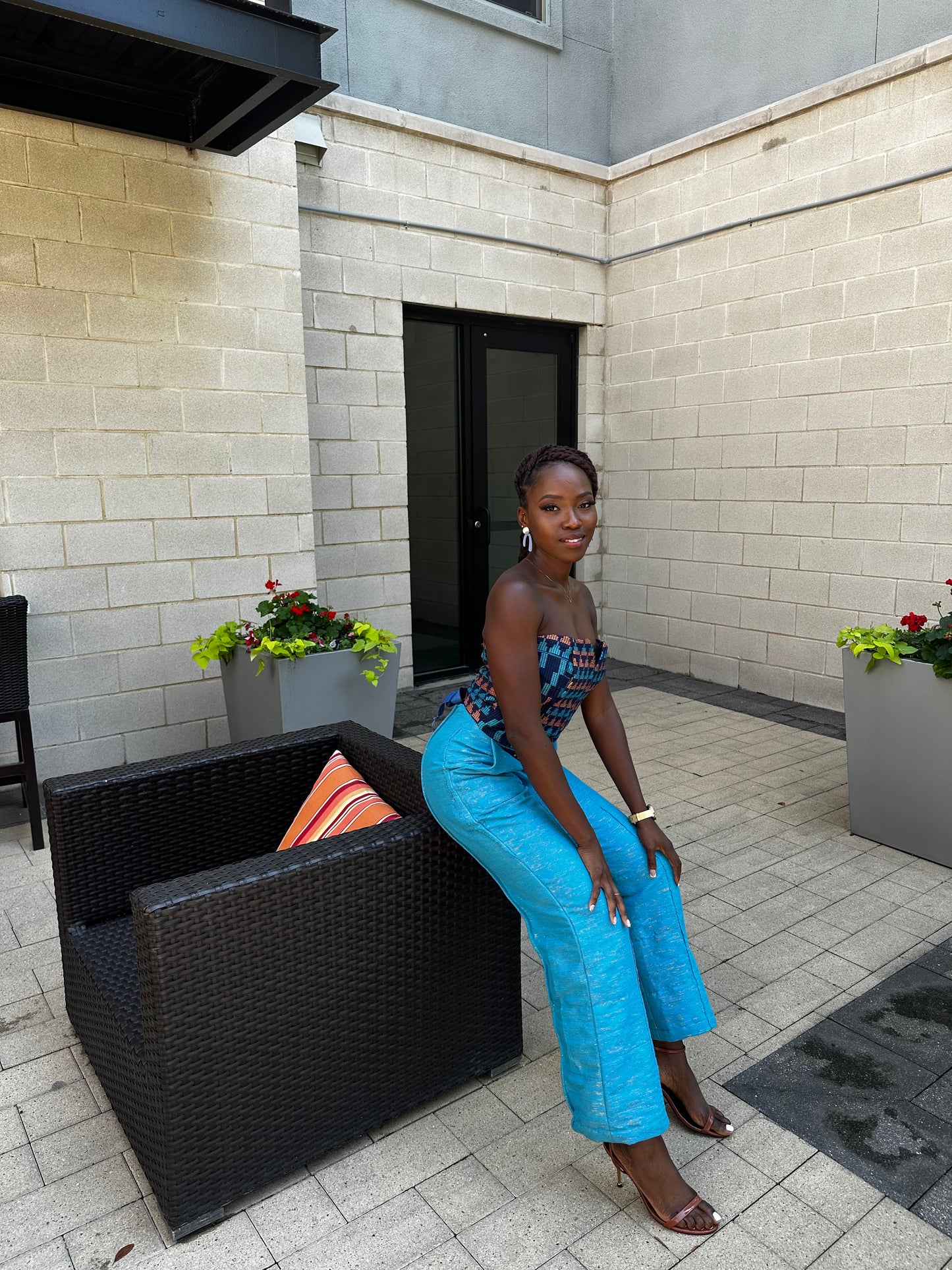 Kente Co-ord Set - 'Anyo'
