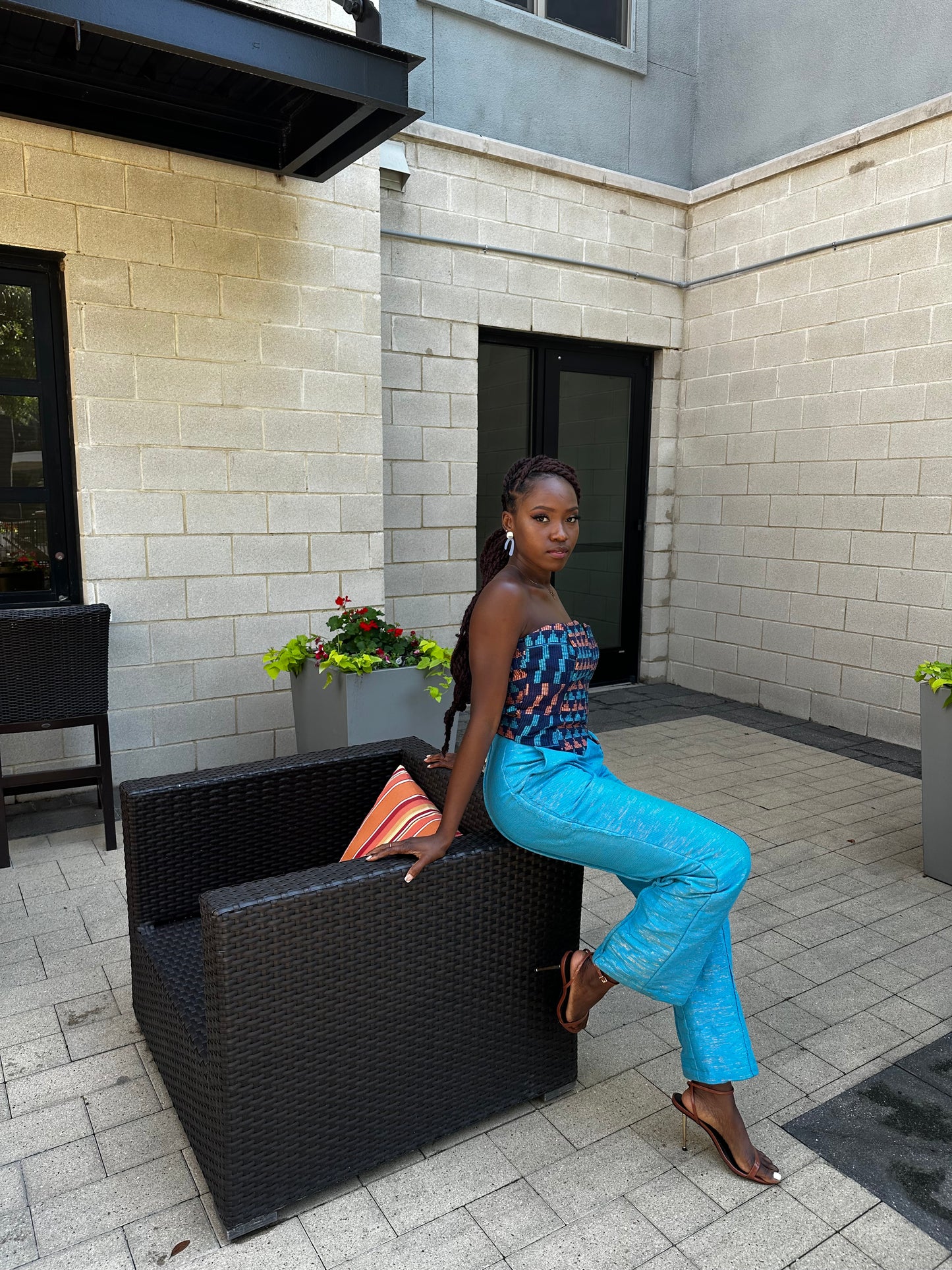 Kente Co-ord Set - 'Anyo'