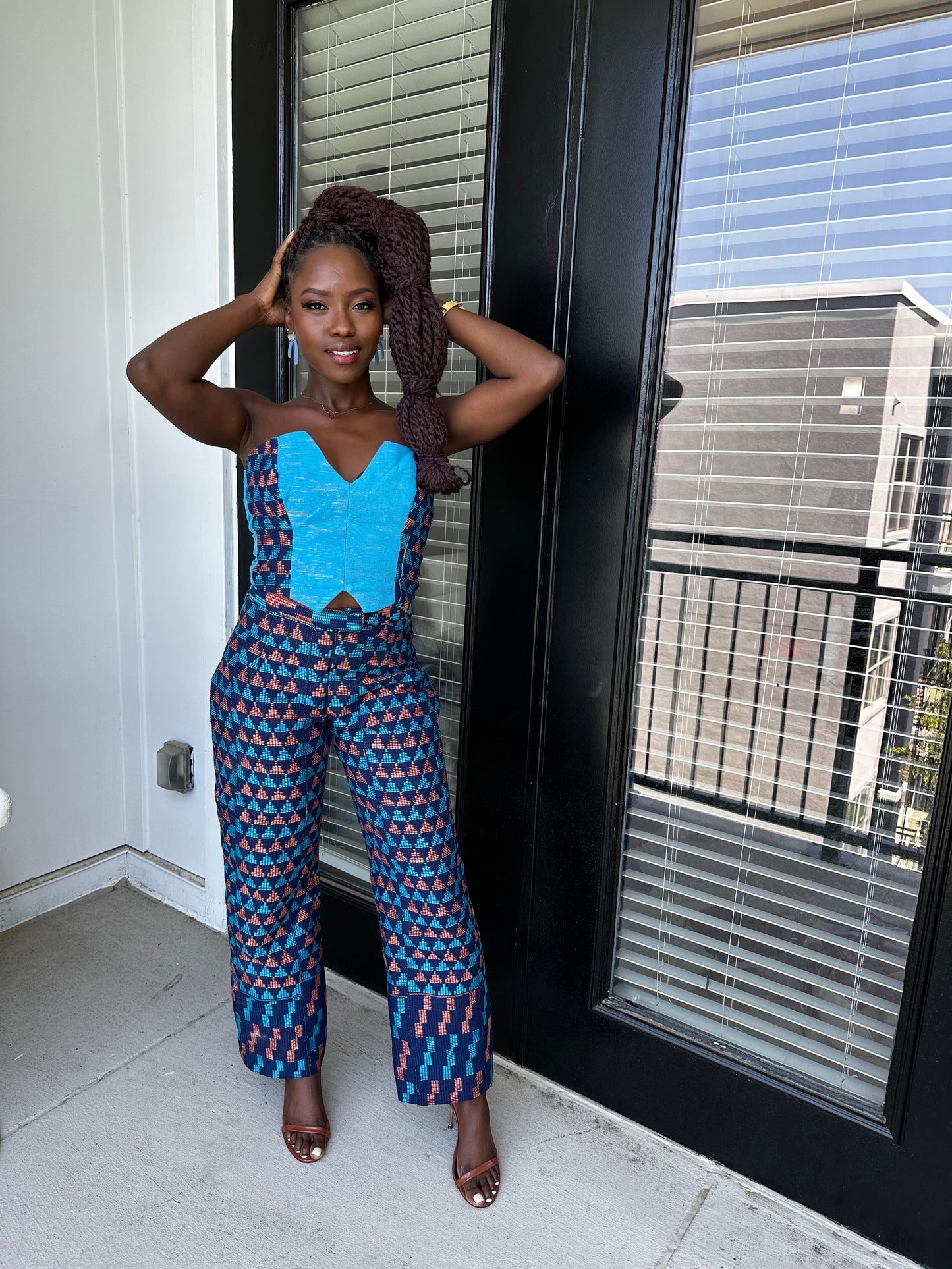 Kente Co-ord Set - 'Akorfa'