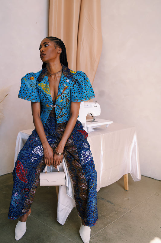 Vintage padded puff sleeves - ‘norviwo’