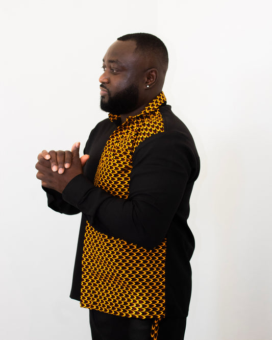 Men's Fusion Set - Black & Gold