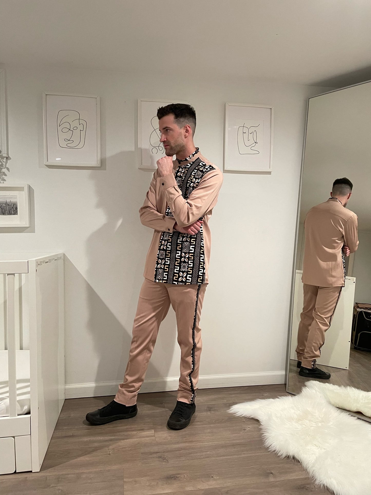 Conjunto marrón Elinam