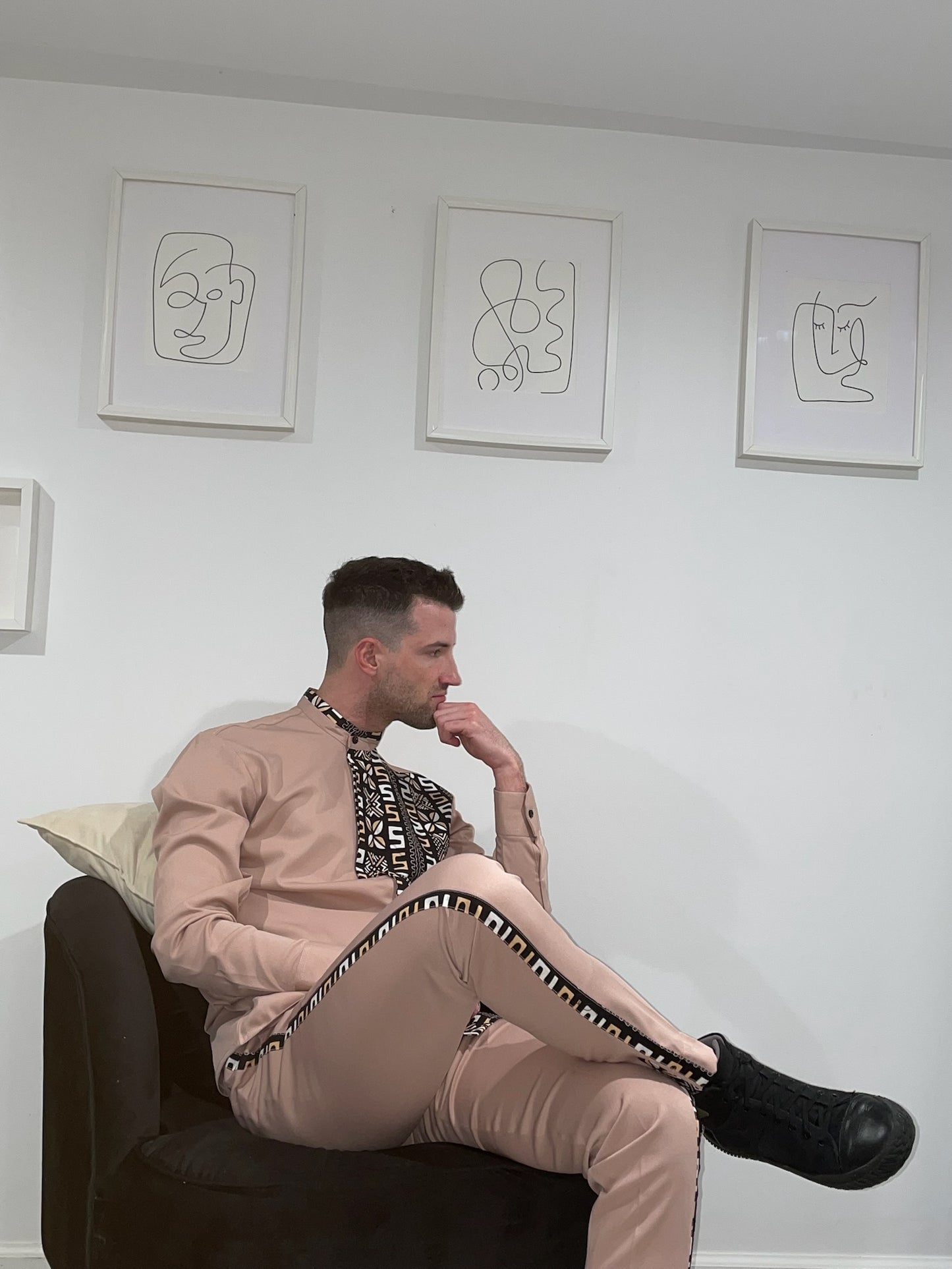 Conjunto marrón Elinam