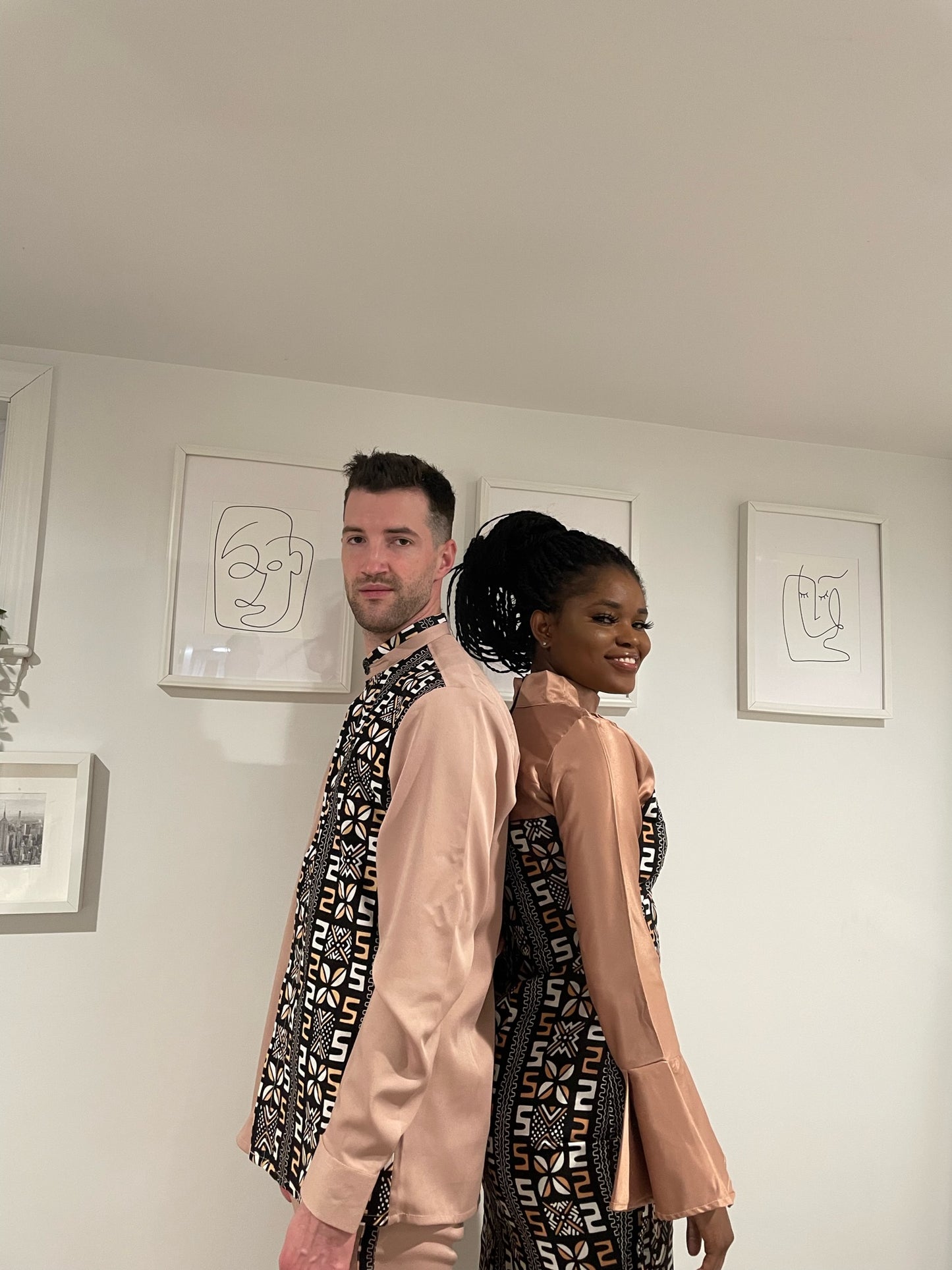 Conjunto marrón Elinam