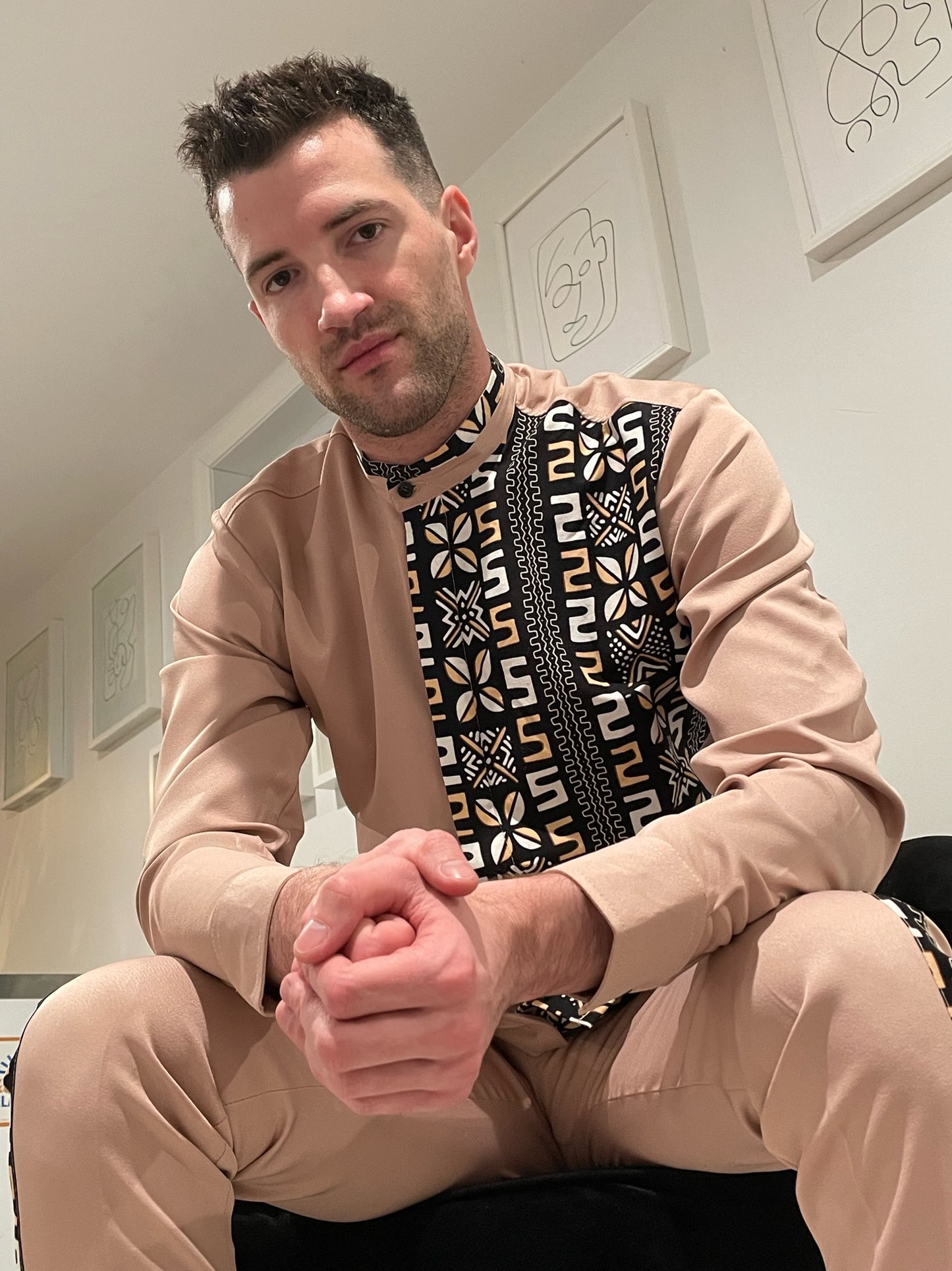 Conjunto marrón Elinam